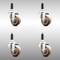 Service Caster 3 Inch 316SS High Temp Glass Filled Nylon 7/8 Inch Expanding Stem Caster Set SCC-SS316EX20S314-GFNSHT-78-4 - alternate 1